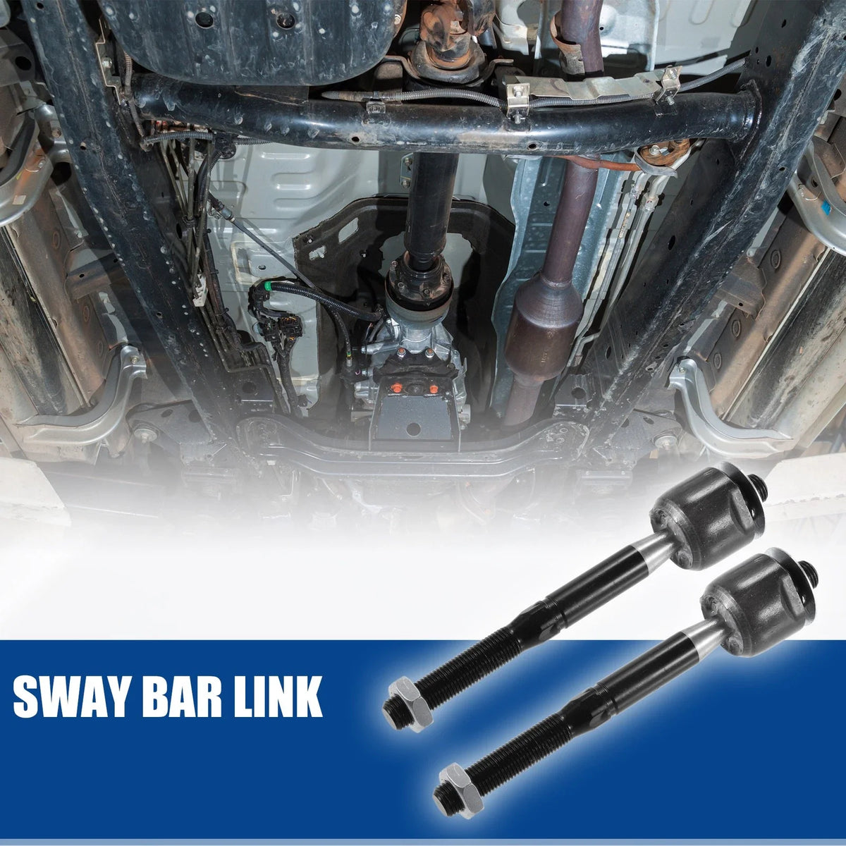 2 Pcs Front Inner Tie Rods for Ford Fusion, Lincoln MKZ, Mercury Milan (2006–2012)