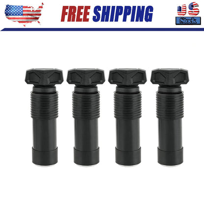 4Pcs Plunger Anchor Mounting Kit for Polaris Ranger General (Lock & Ride)