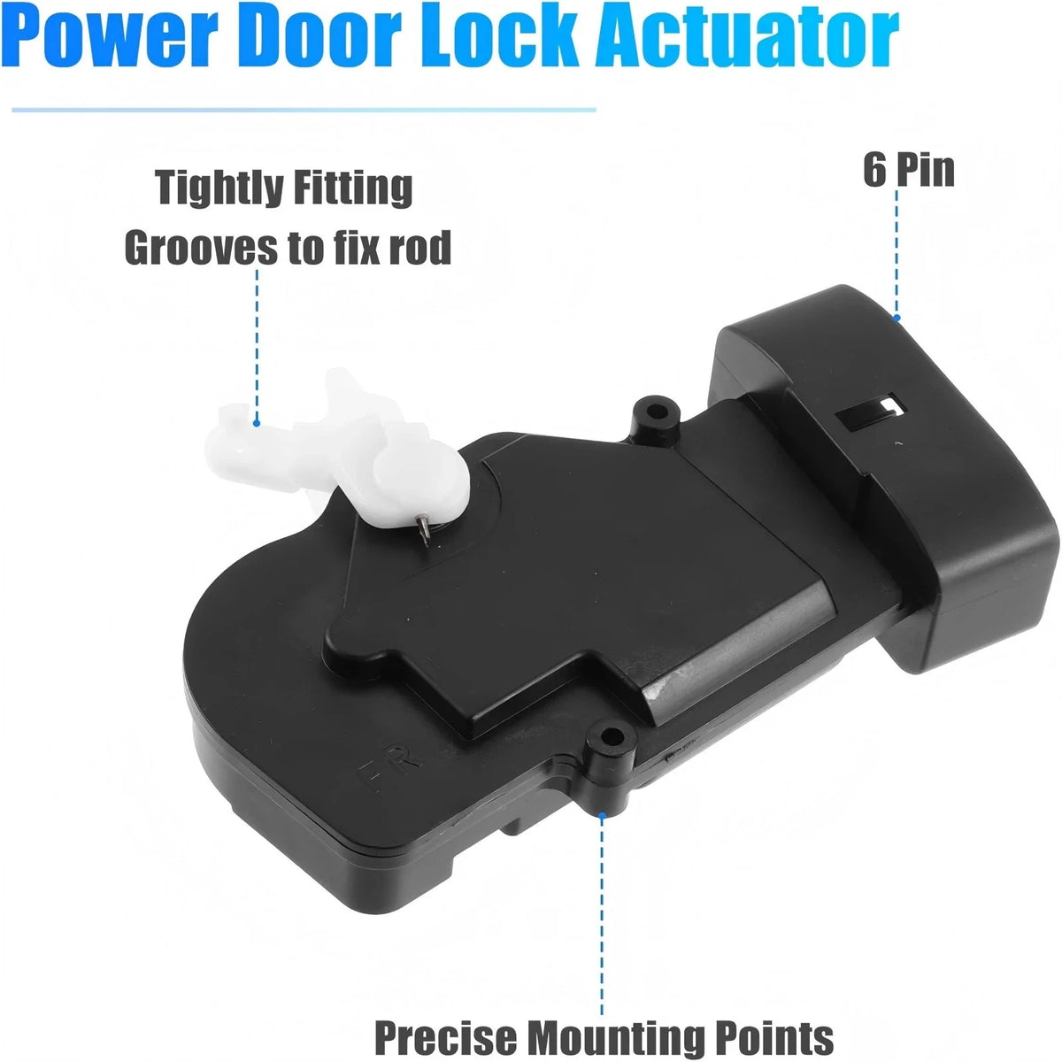 Front Right Power Door Lock Actuator for Toyota Solara Avalon (1999–2004) 746-639