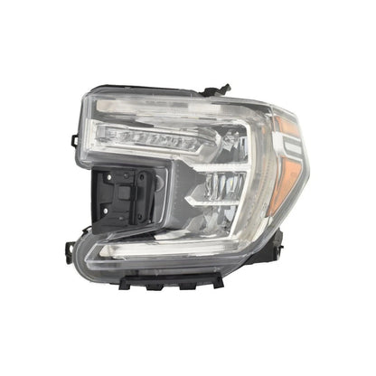 Driver Side Headlight for Chevy Traverse (2018–2021) LLX-GM2502487C-CLA1, GM2502487 Chrome Clear Lens