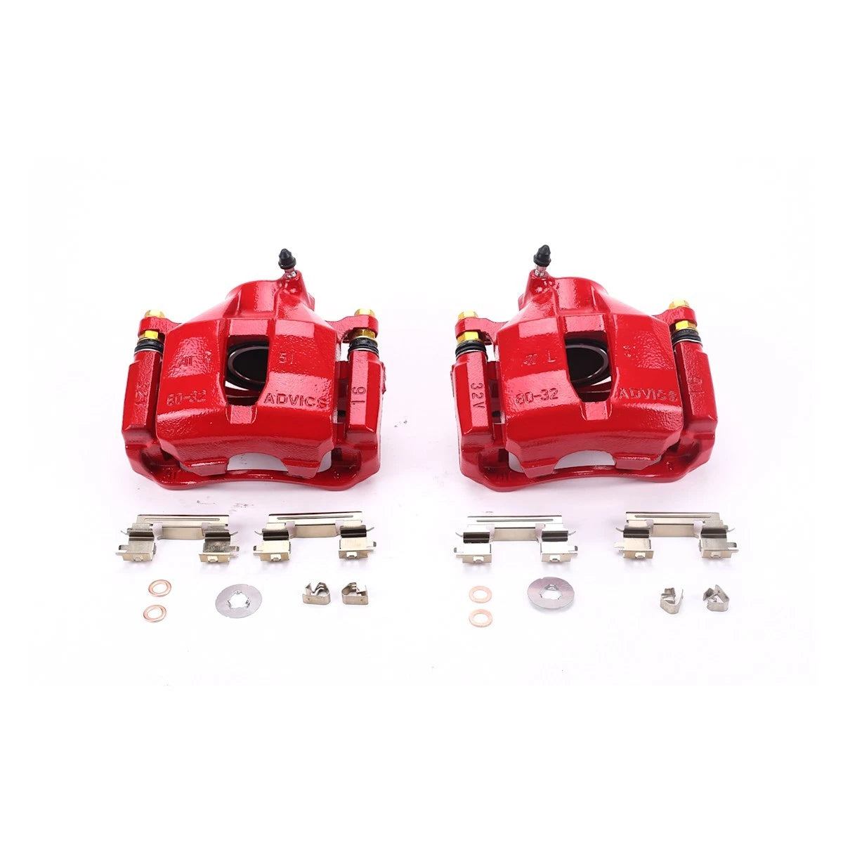 2X Powerstop S6040 Brake Calipers Front for Lexus IS250 GS300 (2006–2015)