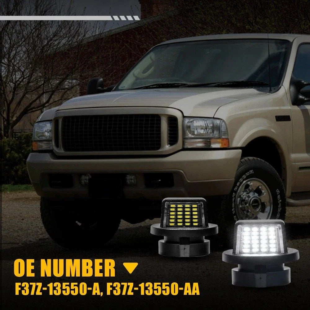 LED License Plate Light Lamp Assembly for Ford Bronco Ranger Explorer (2021–2023)