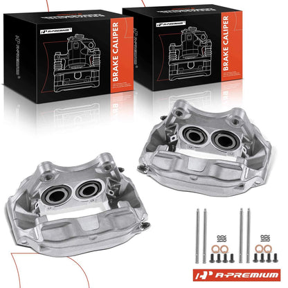 A-Premium Pair Front Brake Calipers for Nissan 350Z Infiniti G35 (2003–2009) 41011CD000, 41011CD00D, 44011CD00A