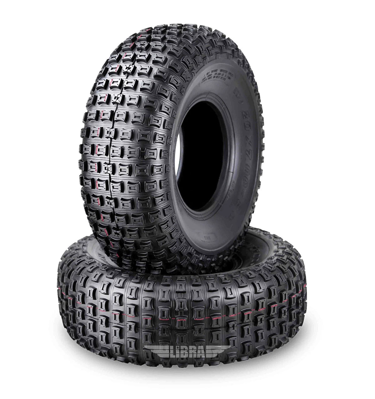 Set of 2 Front Tires 20x7-8 for Can-Am Bombardier DS90/DS50 (2002–2007)