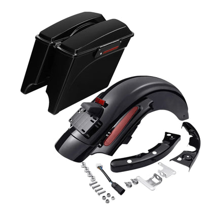 5" Stretched Saddlebags for Harley Electra Glide, Road Glide, King (2009–2013)