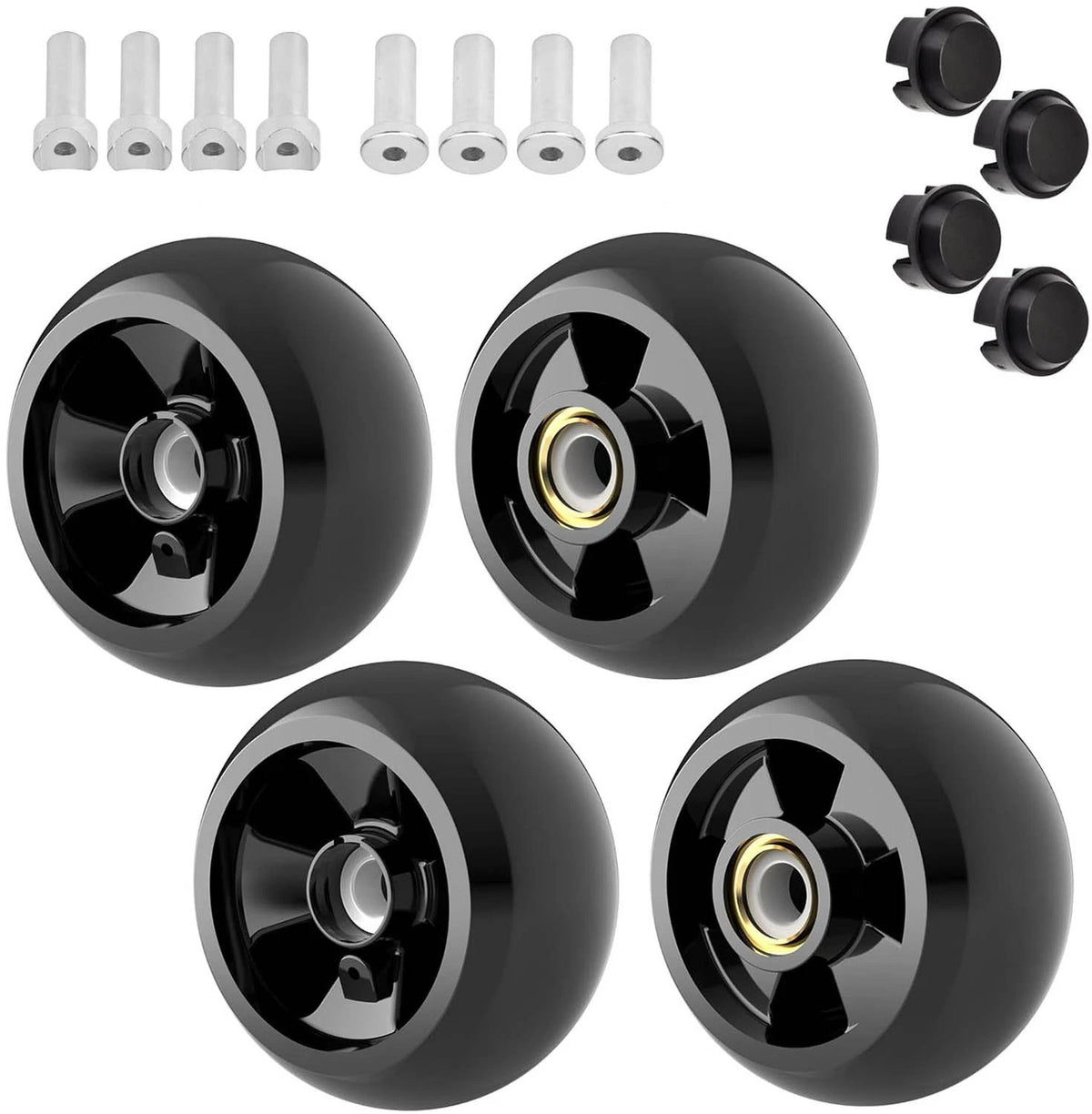 Deck Wheel Kit with Hub for John Deere X330 X350 X354 X370 X380 X465 X475 (48")