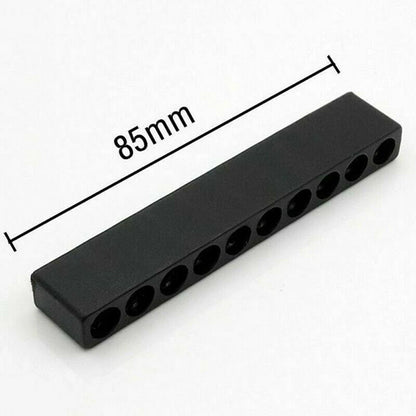 20PC Screwdriver Bits Holder 10 Hole 1/4 Hex Shank Storage Organizer