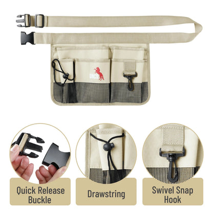 Adjustable Gardening Belt with 7 Pockets for Gardening
