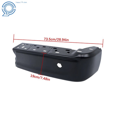 Passenger Side Steel Rear Bumper End Cap for Ford F150 (2021–2023)