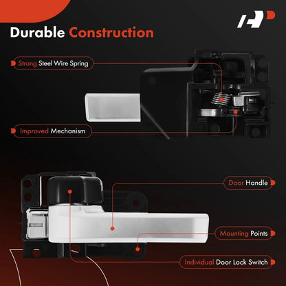 Front Right Interior Door Handle for Toyota FJ Cruiser (2007–2014) 69205-35020-B0, 6920535020B0, 81235