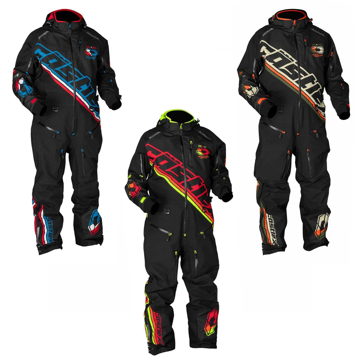 Mens Castle X FUZE Monosuit Snowmobile Suit Waterproof Breathable