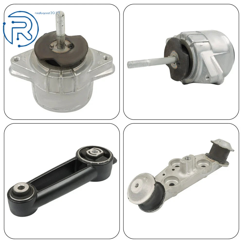 Set of 4 Engine Motor & Trans Mounts for Porsche Panamera (2011–2016)