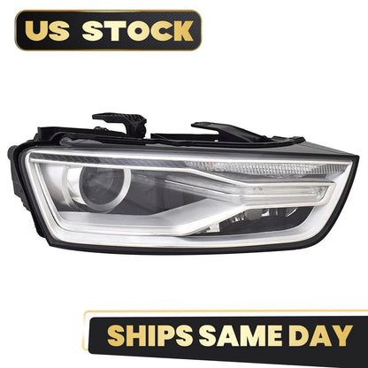 Xenon Headlight Assembly for Audi Q3 (2016–2018) Right Side W/ Bulb & Ballast