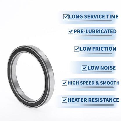 1 Pc Deep Groove Ball Bearing 6817DDU for Scooter Skateboard (P0 85x110x13mm)