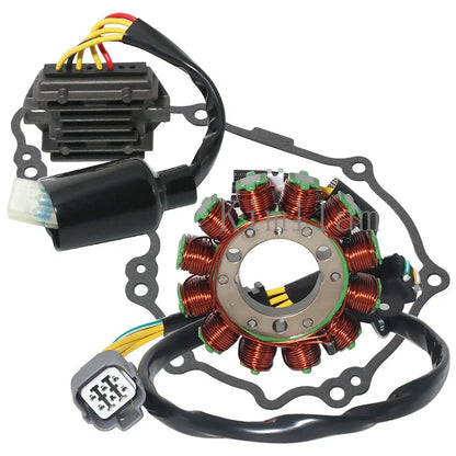 Stator Coil, Regulator Rectifier, Gasket for Kawasaki KX450F (2016–2018) 21003-0168