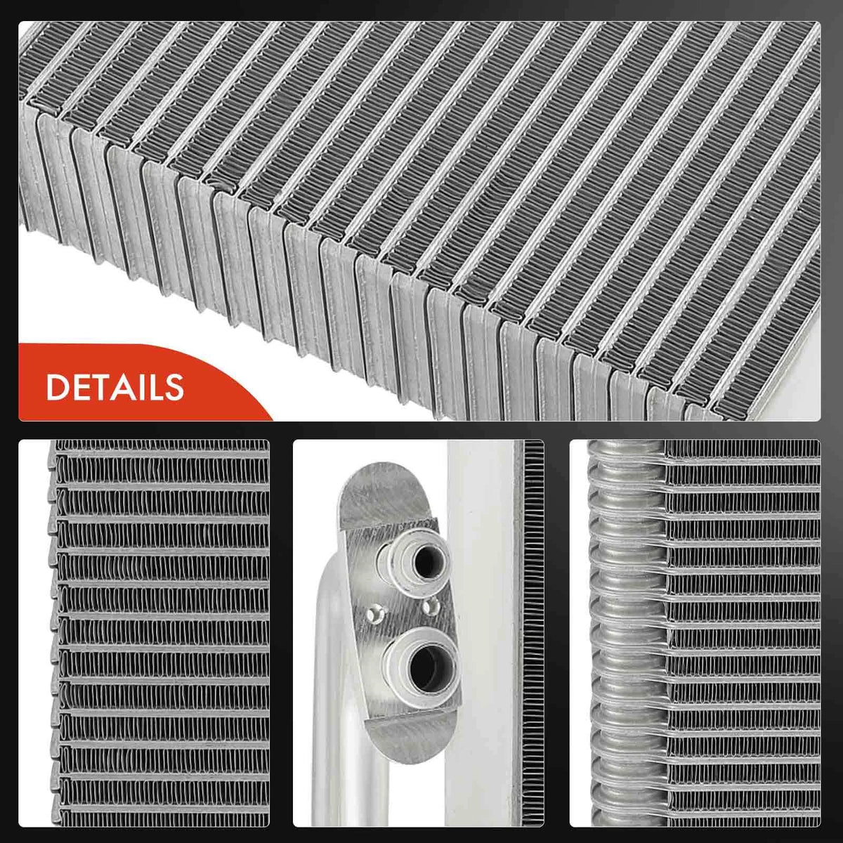AC Evaporator Core for Chevy Corvette (2005–2013) Cadillac XLR (2004–2009) 89018260, 89018847, EV-939659PFC, EV939659PFC