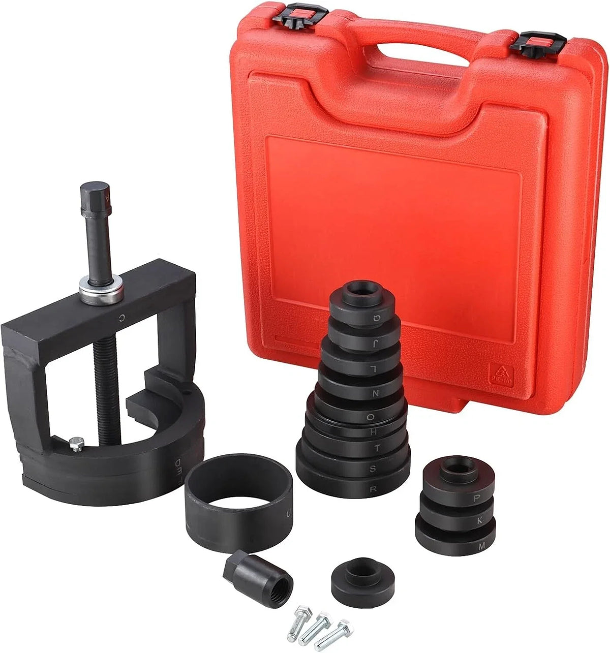 Master Wheel Hub Bearing Remover Installer Tool Kit for C to U Size Vehicles