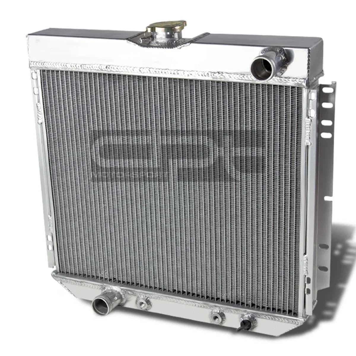 3-Row Aluminum Racing Radiator for Mercury Comet/Cougar L4 L6 V8 (1971–1977)