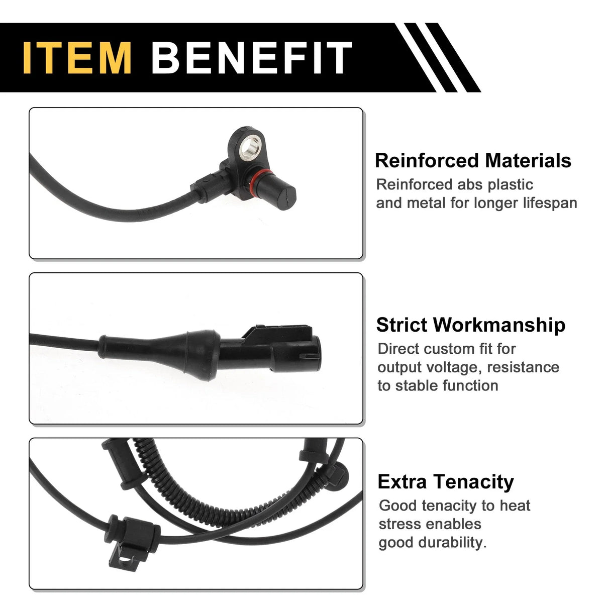 ABS Wheel Speed Sensor No. 5C3Z2C204BA for Ford F-250 Super Duty (2005–2010)