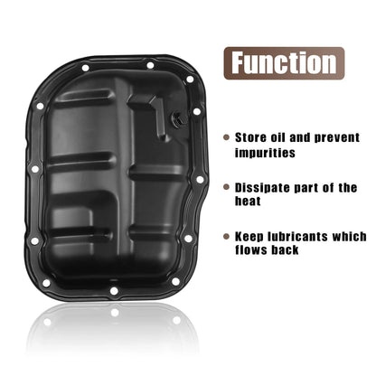 Engine Oil Pan Lower for Toyota Corolla Prius Matrix Lexus 1.8L (2000–2023) 264-324