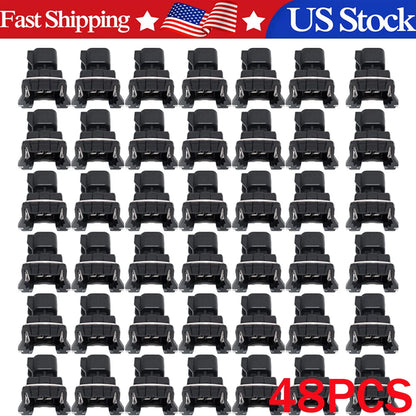 48X Fuel Injector Connector Adapter for EV6 to EV1 USCAR LS2 LS3 LSX