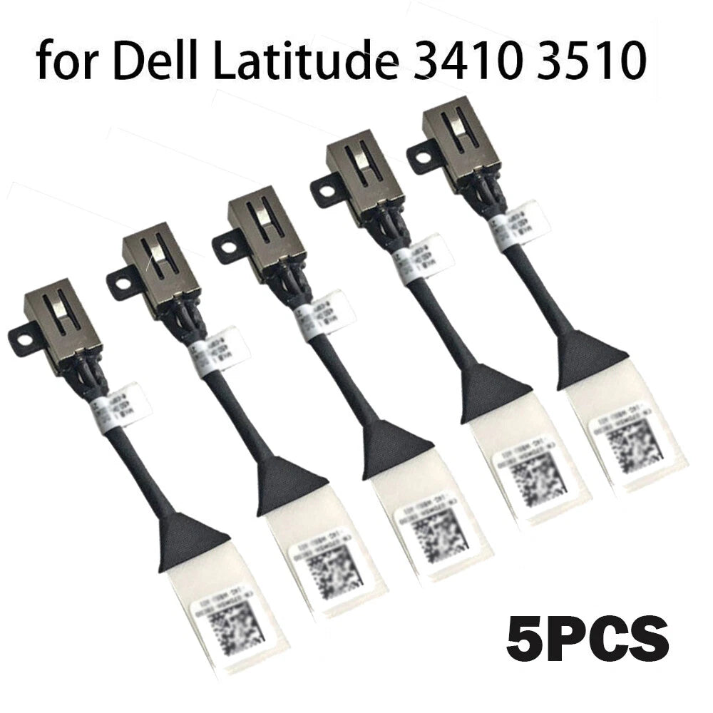 5PC DC Jack Port Connector for Dell Latitude 3410 3510