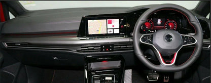 Non-Slip Dash Mat for VW Golf 8 MK8 W/HUD 2021-2023 Dashboard Cover Black