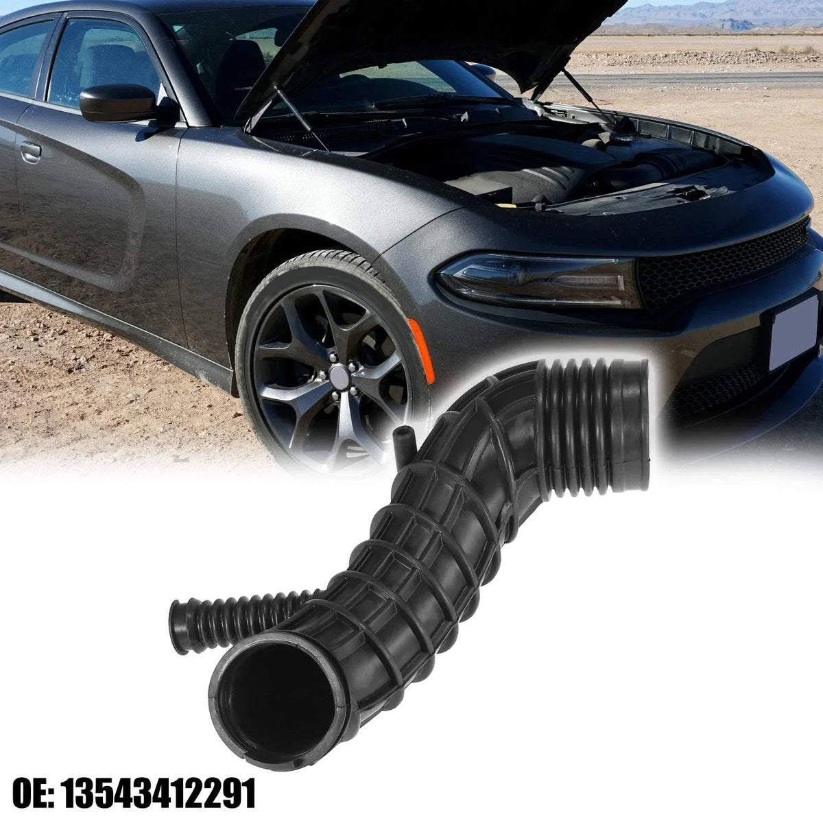 Engine Air Intake Hose Tube for BMW X3 (2004–2005) 13543412291