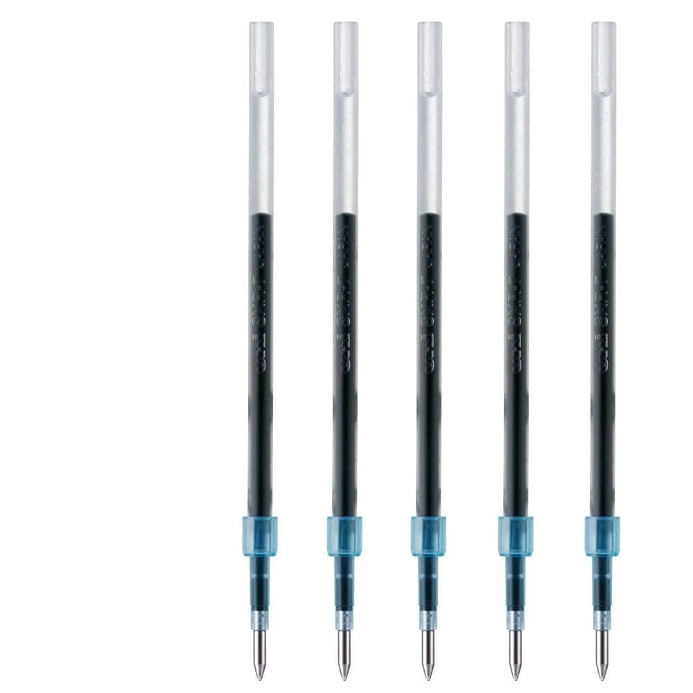 Set of 5 Uni SXR-7 Jetstream Ballpoint Pen Refills - 0.7 mm - Black