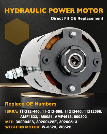 Pump Motor for MTE Hydraulics AMF4633 IM0024 (39200428, 39200428F, 39200513)