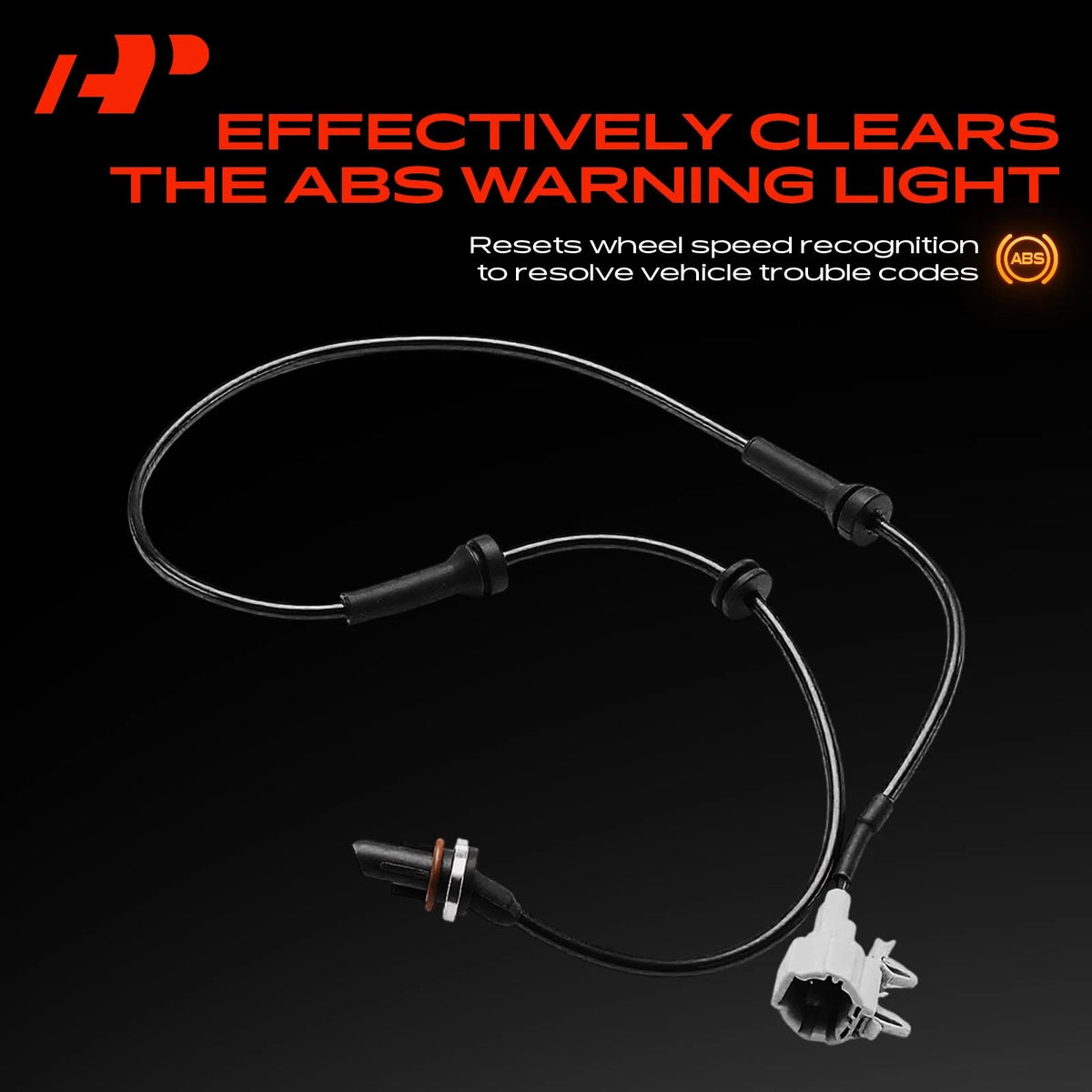 2X Rear ABS Wheel Speed Sensor for Nissan Frontier (2005–2019) 47901-EA005, 47901-9CA5A, 5S12279