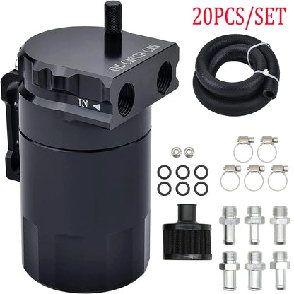 Oil Catch Can Kit for Universal Vehicles (HWP-OCC-002B)