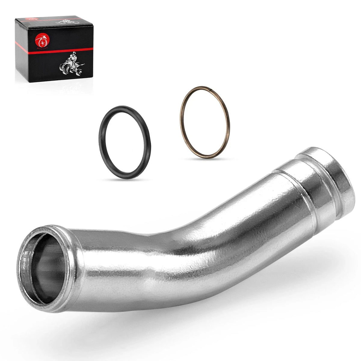 Water Pump Joint Tube Coolant Radiator Hose for Yamaha RZ350 (1983–1990)