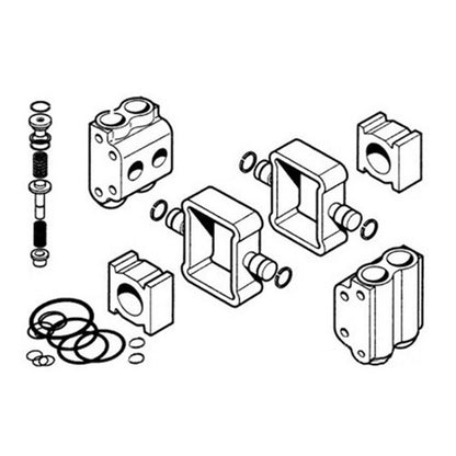 Hydraulic Pump Repair Kit for Massey Ferguson 35 65 135 150 165 175
