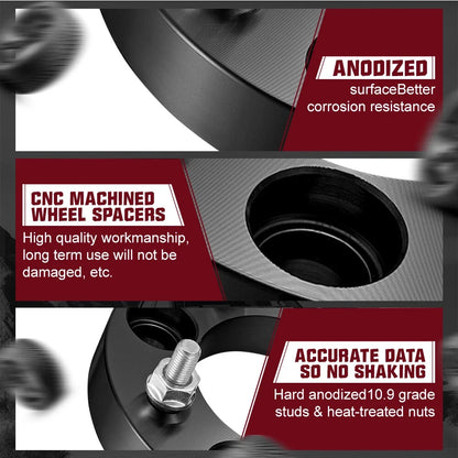 2PCS 1-Inch 4x110 ATV Wheel Spacers for Honda Rancher 350 (2000–2006)