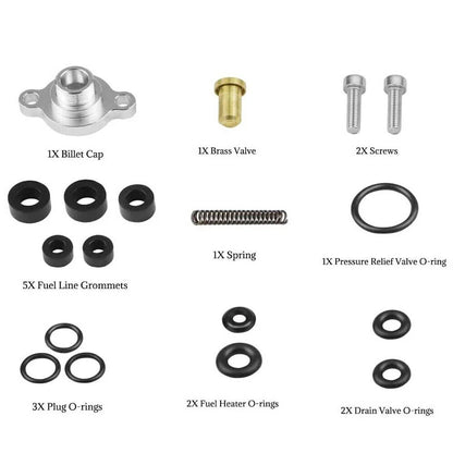 Fuel Relief Pressure Spring & Seal Kit for Ford 7.3L Powerstroke (1999–2003)