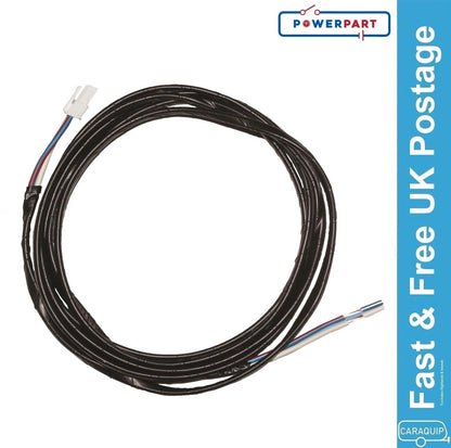 2X BCA Converter 12V 3M Lights Extension Cable Harness for Caravan Motorhome (BC17005)