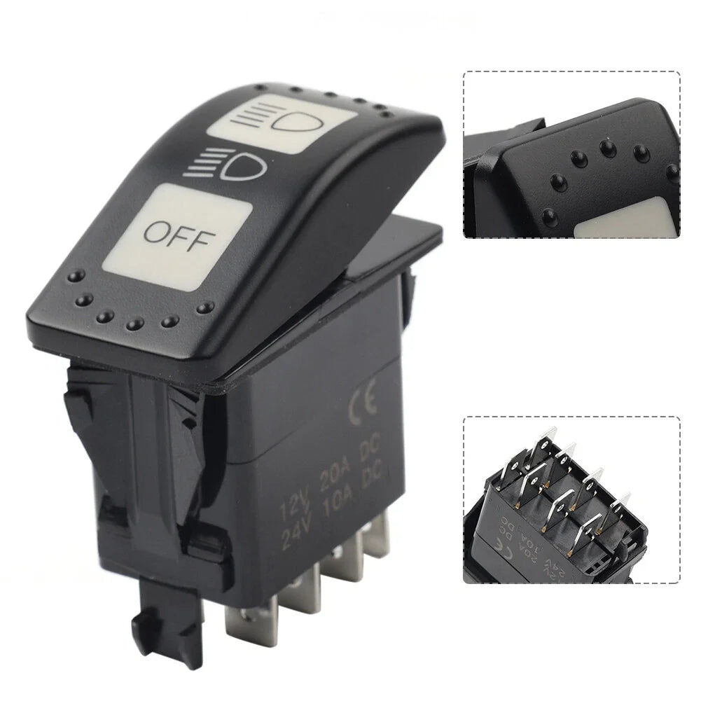 Headlight Switch 8-Pin for Can-Am Defender Maverick (2016–2023) 710004492
