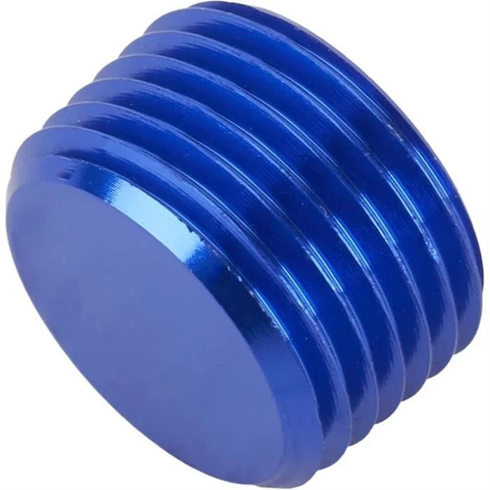 3/8" NPT Anodized Aluminum Pipe Plugs for Speedway Motors (6176205)