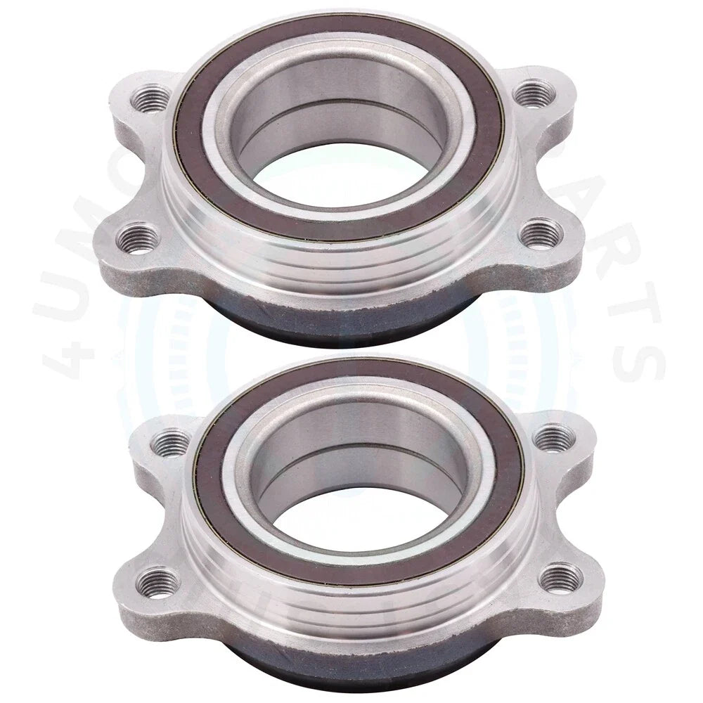 2X Front Rear Wheel Bearing w/ABS for Audi A4 A5 A6 A7 A8 (2009–2017)
