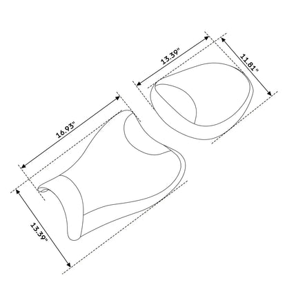Rider & Passenger Seat Pillion for Suzuki Hayabusa GSX1300R (2008–2020)