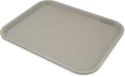 Set of 12 Gray Cafeteria Trays for Fast Food Restaurant (Commercial)