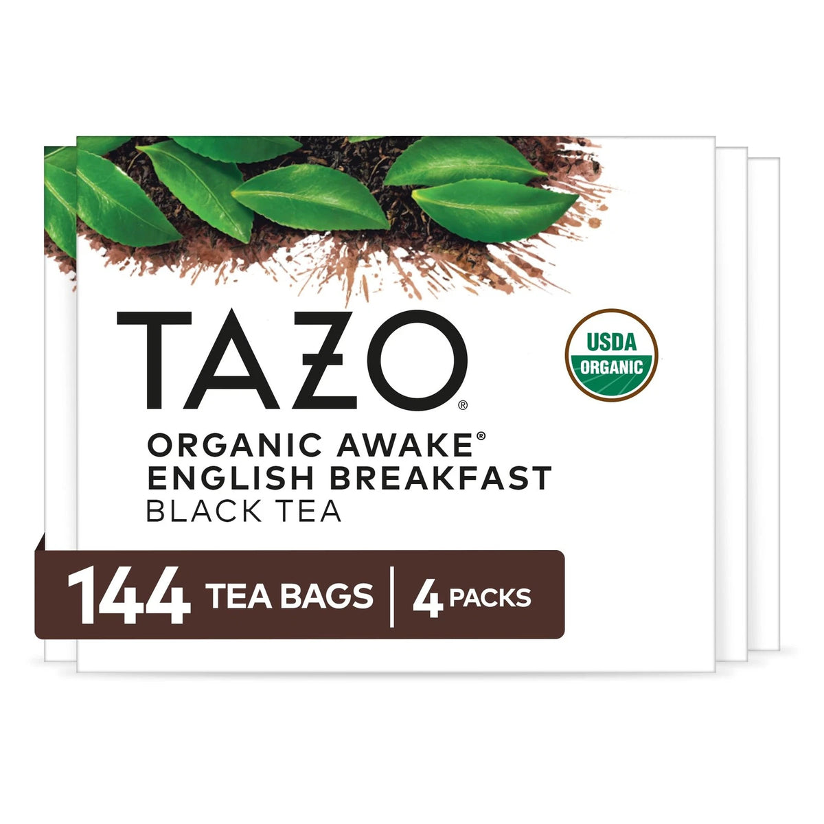 144 TAZO Organic Awake English Breakfast Tea Bags