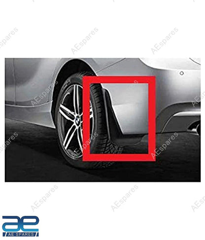 Mud Flap Set of 4 for Tata Nexon (2017–2023) Black PVC