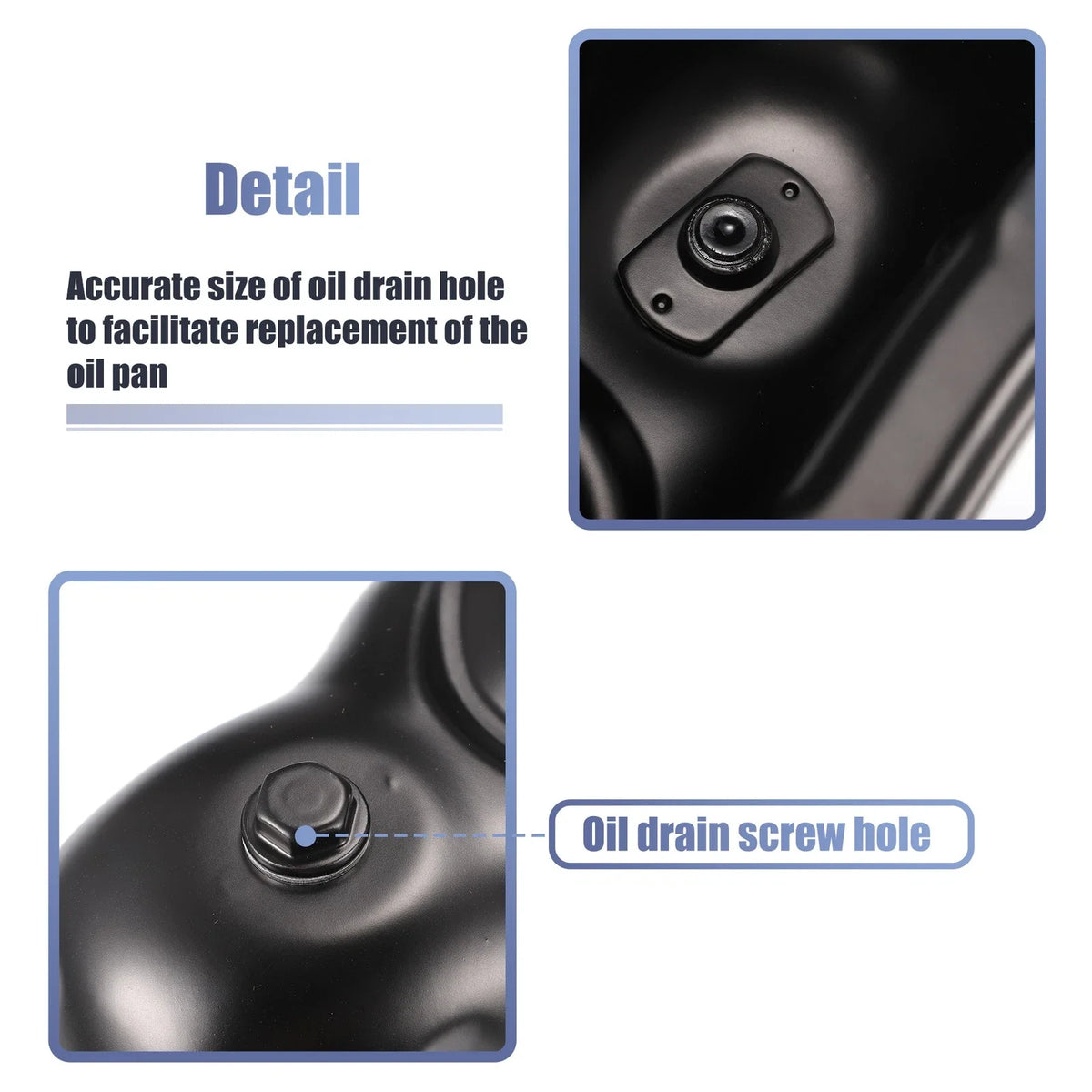 Engine Oil Pan No. 12102AD010 for Toyota 4Runner (2003–2023) Black