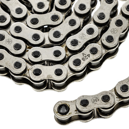 NICHE 428 Drive Chain 140 Links O-Ring for Motorcycle (519-CDC2497H, 5386)