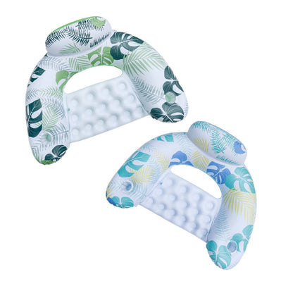 2X Inflatable Pool Float Chair for Universal Use