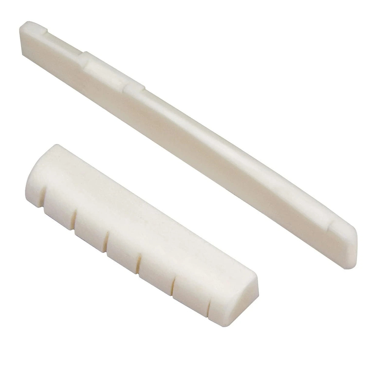6 String Acoustic Guitar Bone Bridge Saddle and Nut for Acoustic Guitar