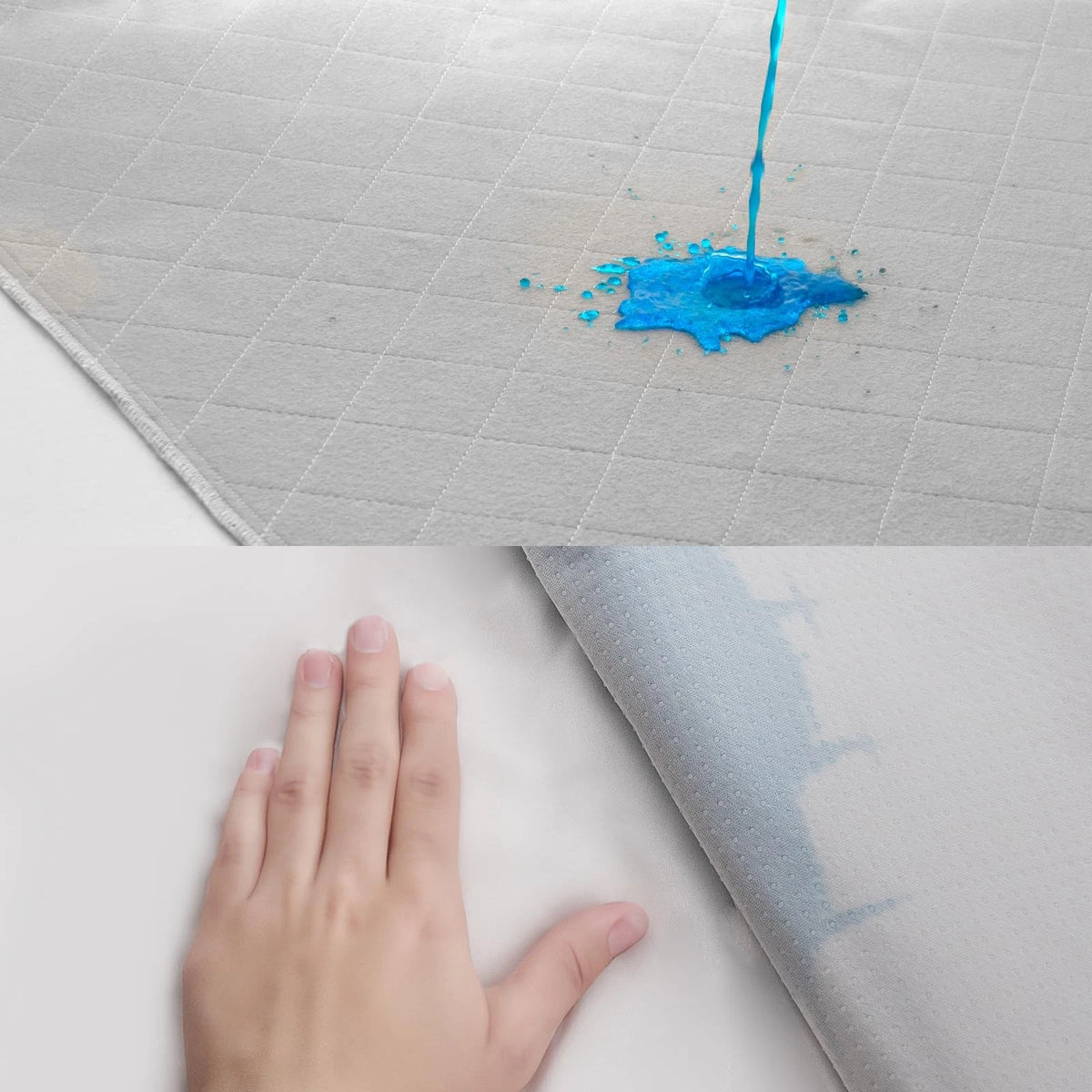 2X Washable Waterproof Bed Pads for Incontinence (Large 34x36 Inch)
