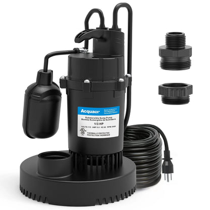 Submersible Water Pump for Clean Dirty Basement Garden Pool (2010–2023)